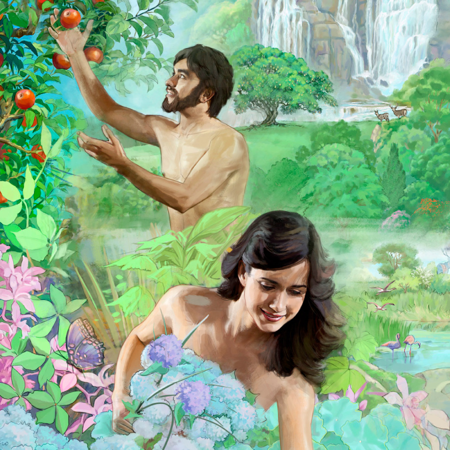 CAPÍTULO II–(ADÃO E EVA ENTRAM NO JARDIM)