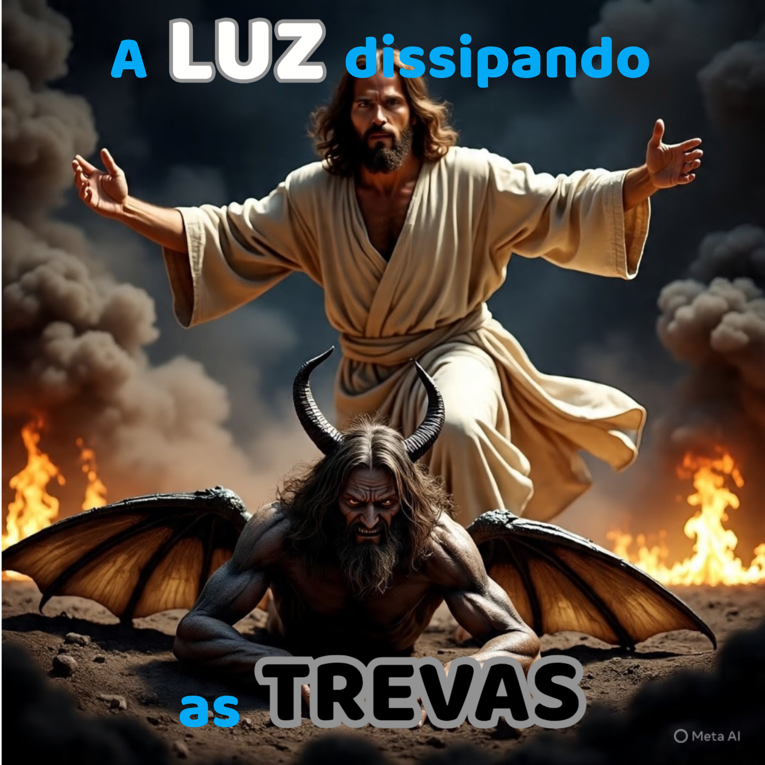 A luz dissipando as trevas